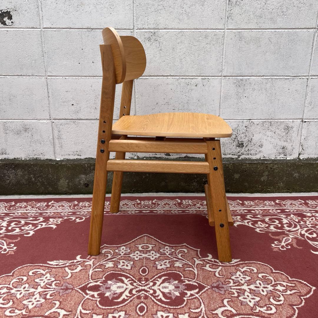 美品◼︎ACTUS アクタス サークル 木製チェア 高さ調整可能