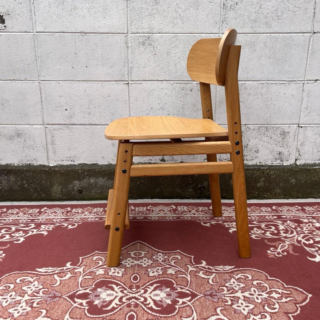 美品◼︎ACTUS アクタス サークル 木製チェア 高さ調整可能