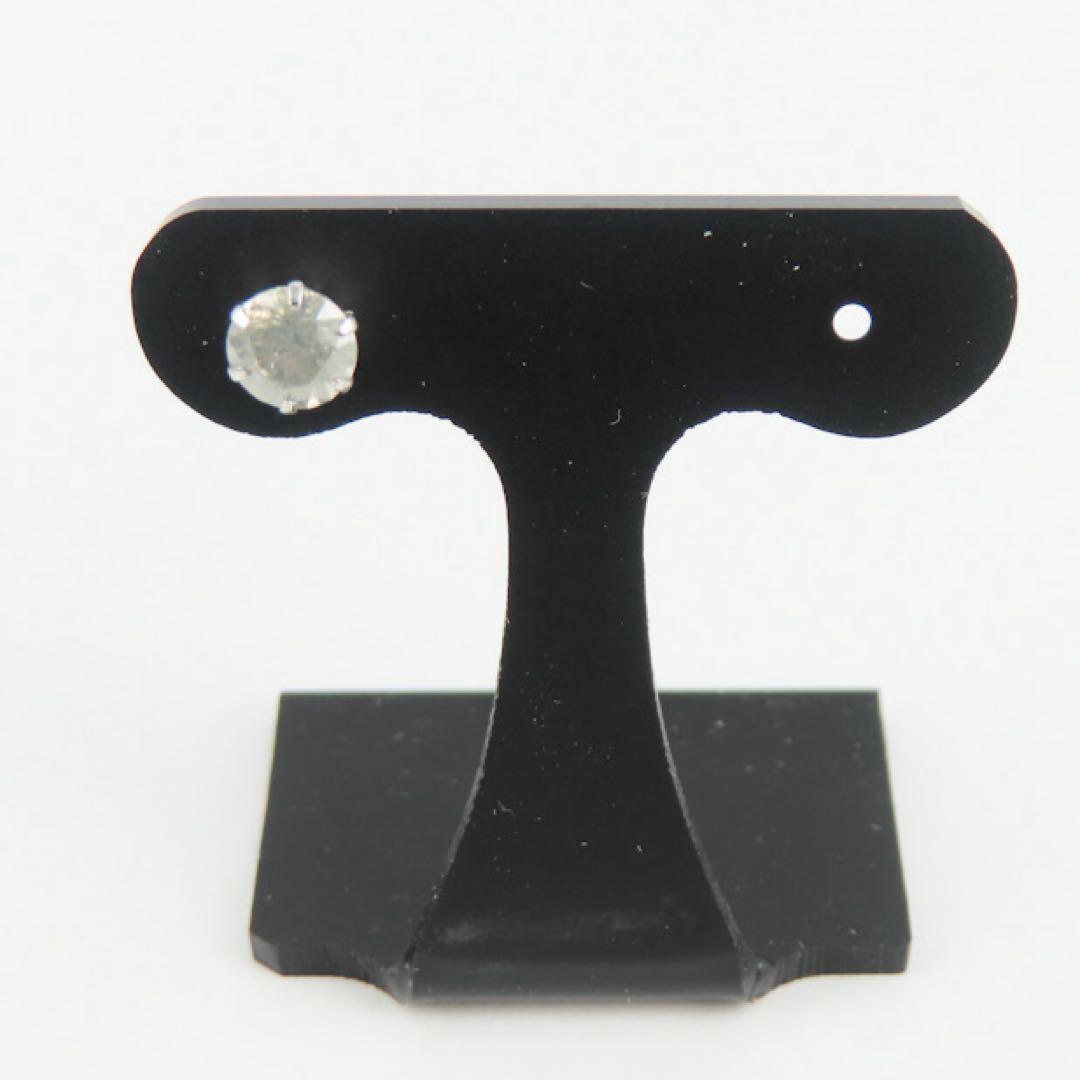 m*n様 【本物保証】Pt900 天然ダイヤモンド 0.5ct ピアス　片耳用
