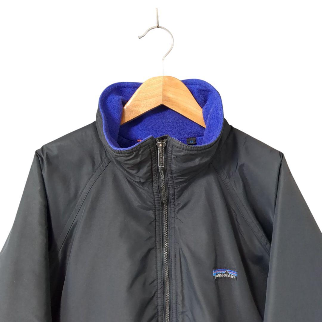 80s USA製 Patagonia シェルドシンチラ ブラック Mサイズ