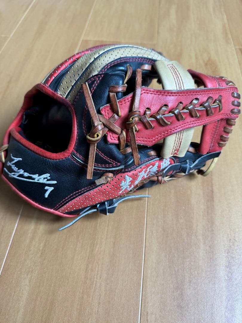 実使用グローブ 西岡剛 阪神タイガース