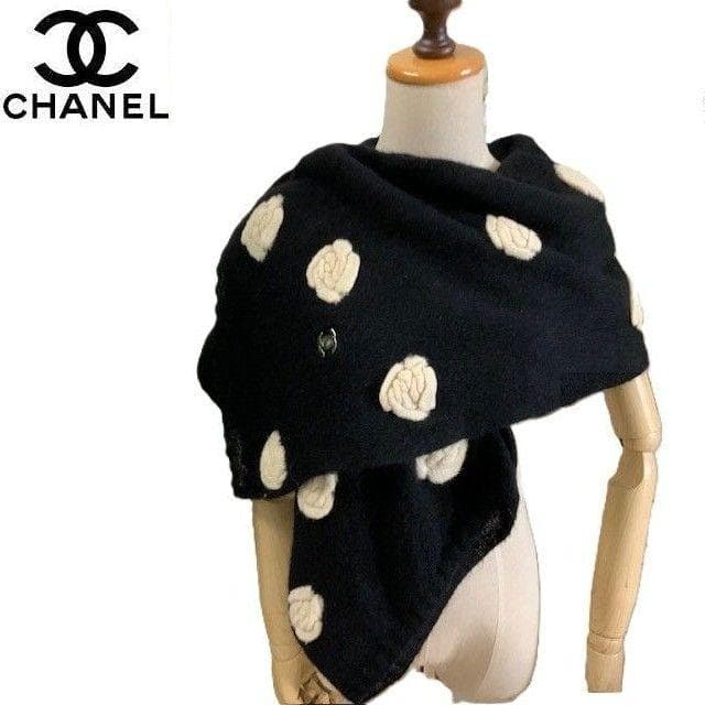 【訳あり】CHANEL カメリア ストール・ショール 人気アイテム
