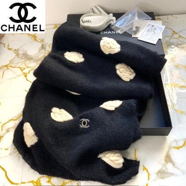 【訳あり】CHANEL カメリア ストール・ショール 人気アイテム