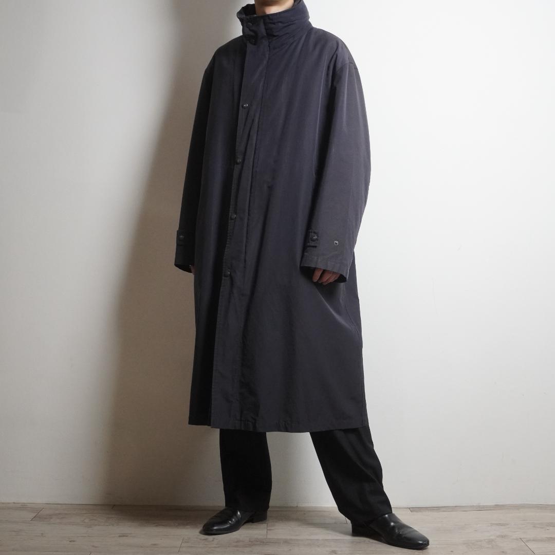 BURBERRY LONDON ライナー付ステンカラーコート 濃紺/XW260