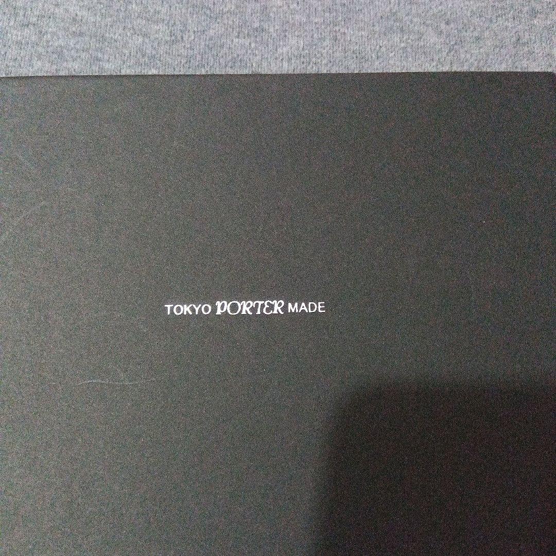 PORTER レザー マネークリップ 黒