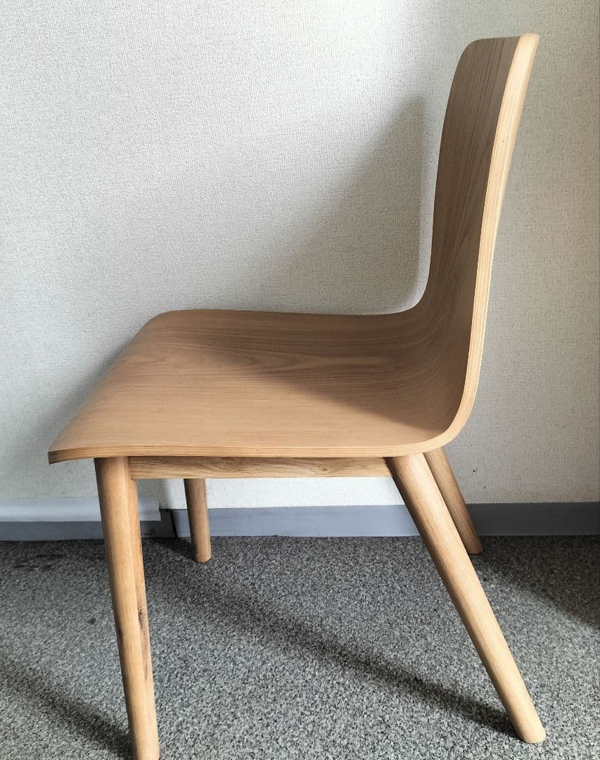 ナチュラルウッド シンプルデザイン 椅子 展示品(JTH06②)