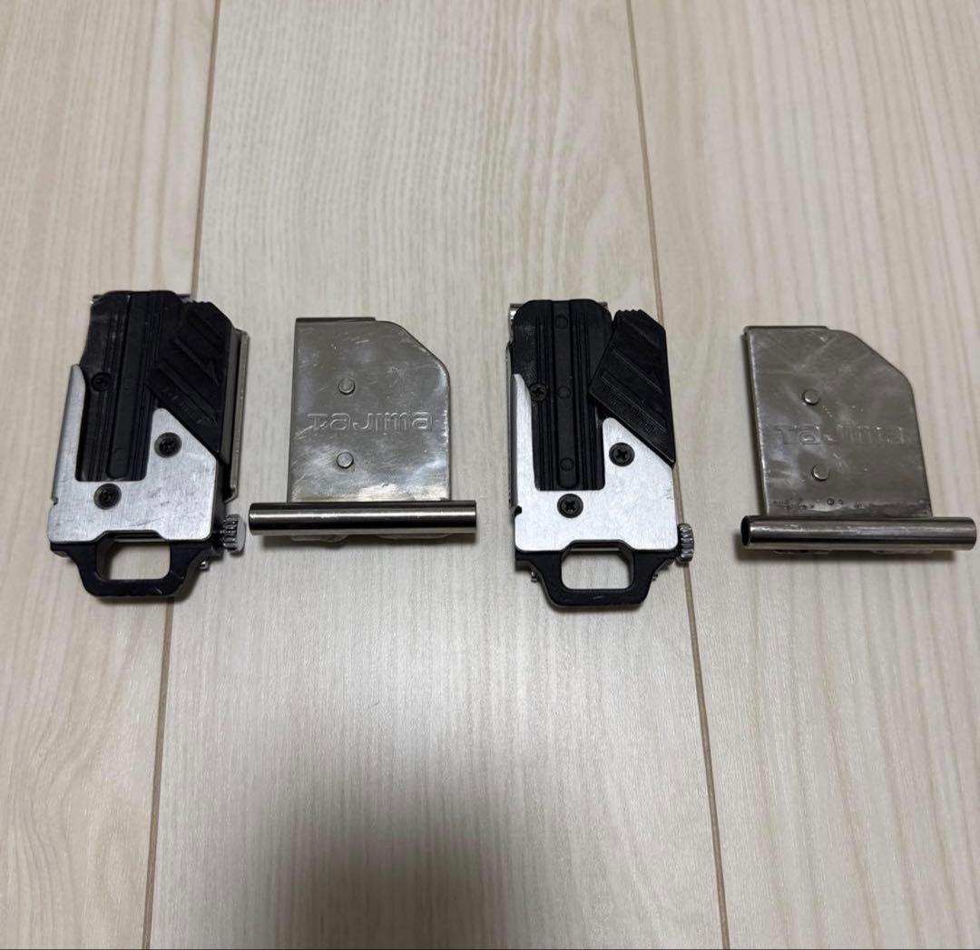 タジマ　アルミセフ　ステンレスセフプレート2個セット