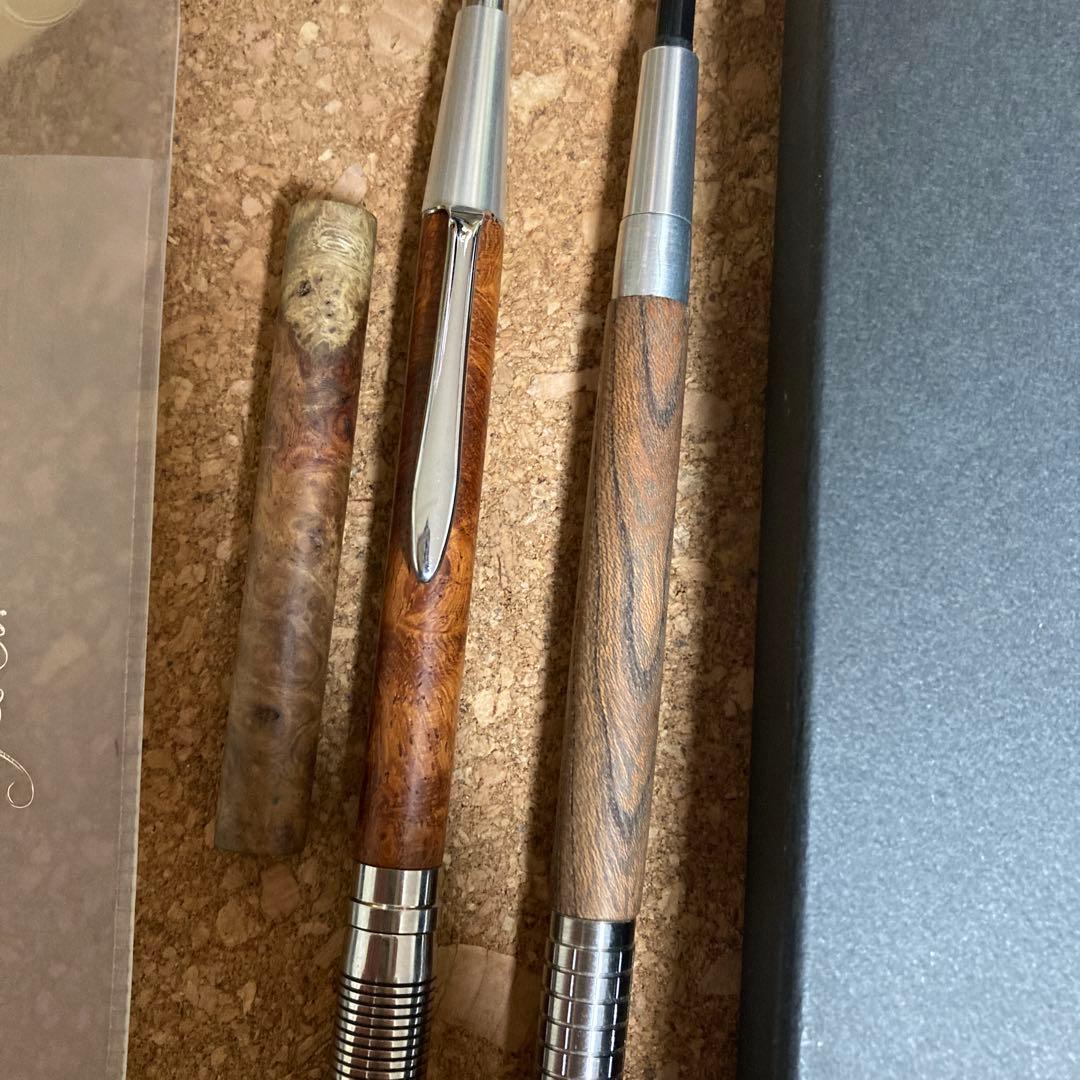 スティーフ　木軸　pg5 カスタム　格安　Steef＆Co 花梨　PG5カスタム