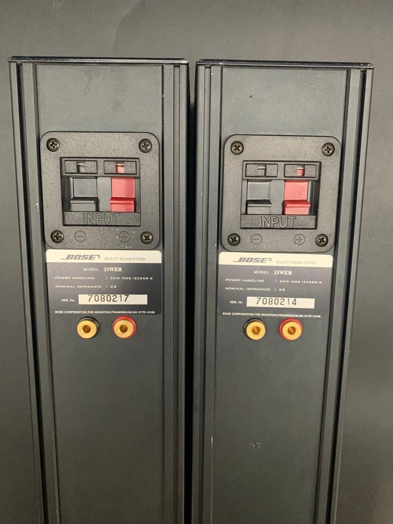 姫*ん様 EF0610-1-1 BOSE ボーズ 33WER ￼ スピーカー ブ