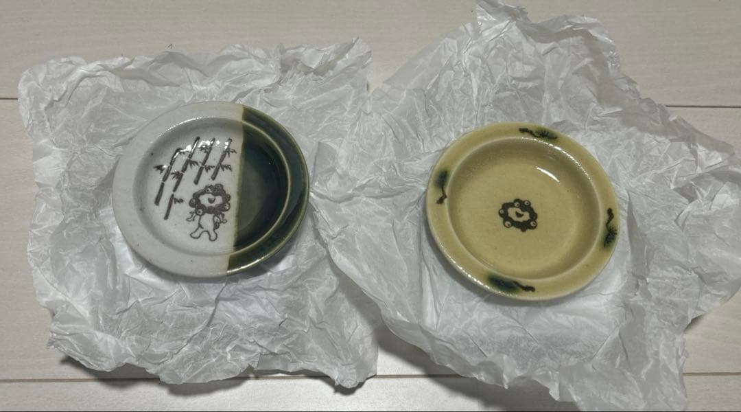 ミャクミャク豆皿　美濃　2枚セット