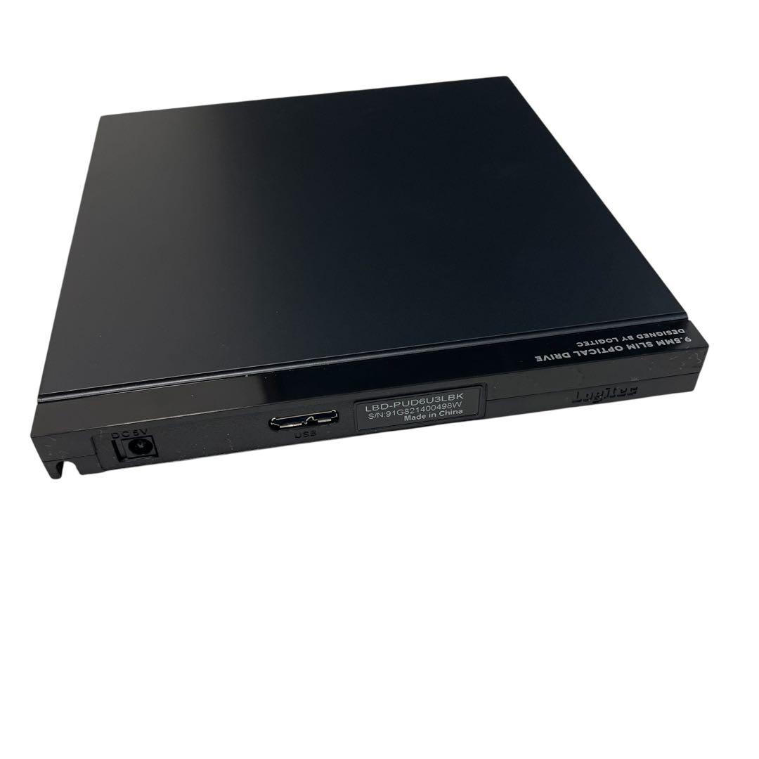 【美品】Logitec BDドライブ LBD-PUD6U3LBK ロジテック