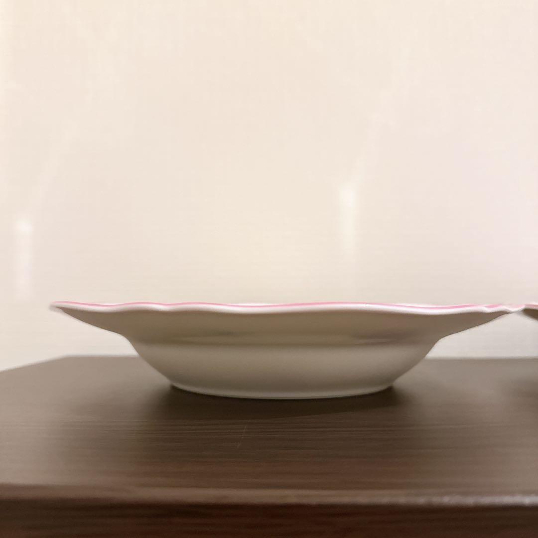 【せいこ】リチャードジノリ アンティーク アンティックローズ　深皿　２枚