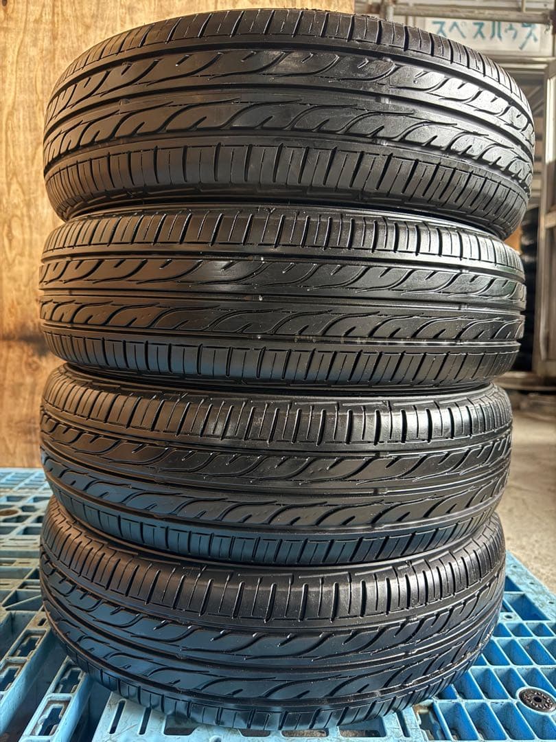 タイヤ・ホイール (594)155/65R14 DUNLOP EC202 SUMMER TIRES