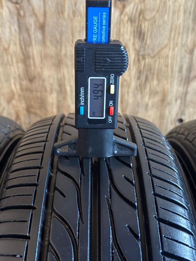 タイヤ・ホイール (594)155/65R14 DUNLOP EC202 SUMMER TIRES