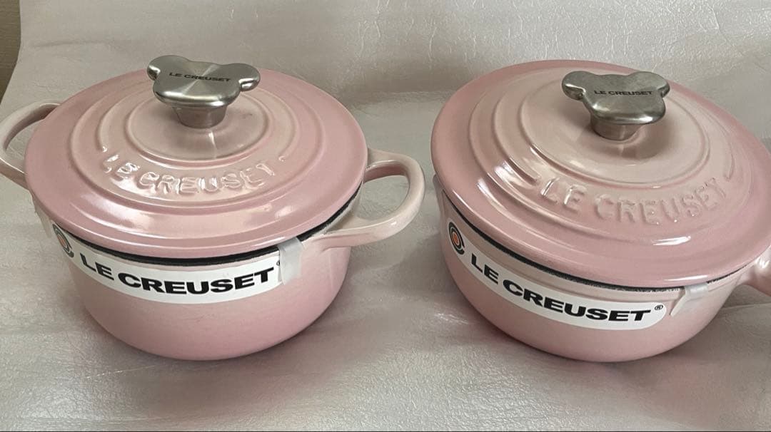 LE CREUSET シェルピンク 片手鍋16 ロンド14点セット　おまけ付き