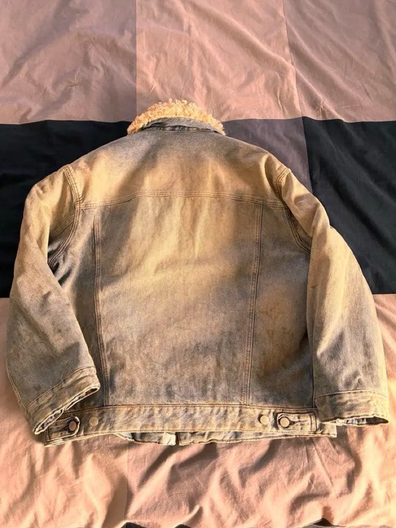 Acne Studios 襟ファー　デニムジャケット