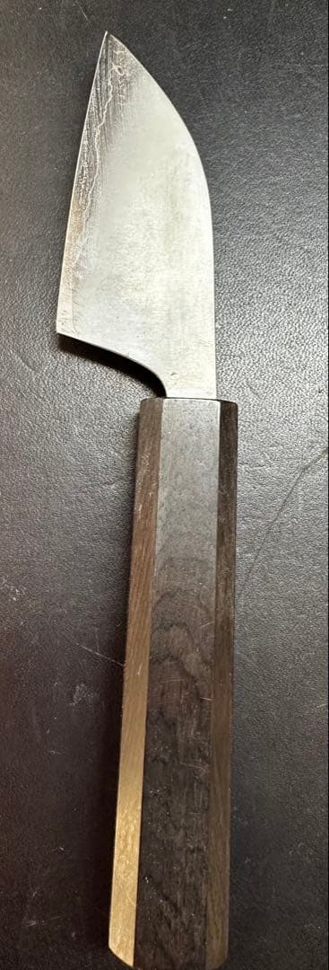 高知 黒鳥鍛造工場 ナイフ 八角柄黒檀