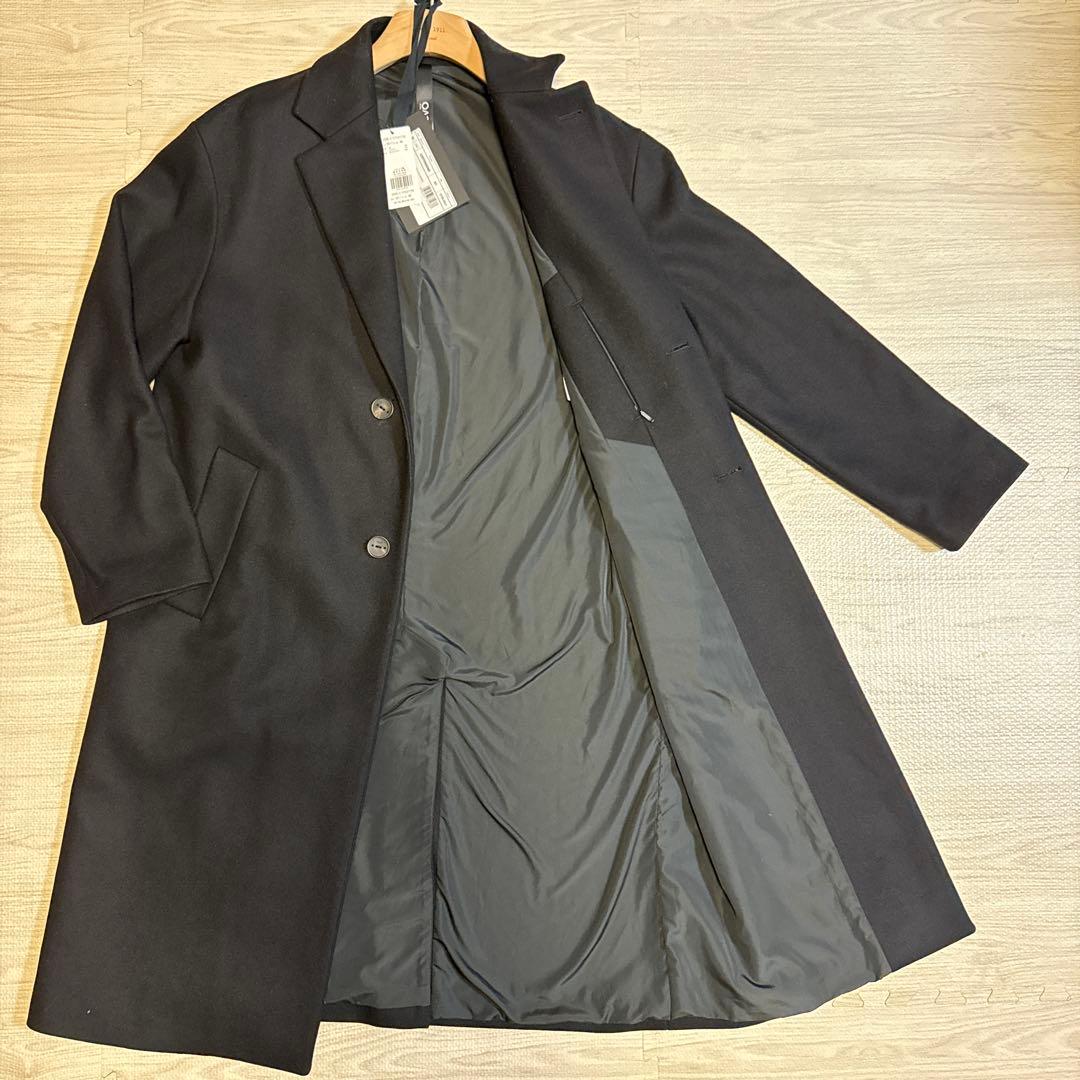 【未使用に近い】HEVO イーヴォ チェスターコート CISTERNINO 48