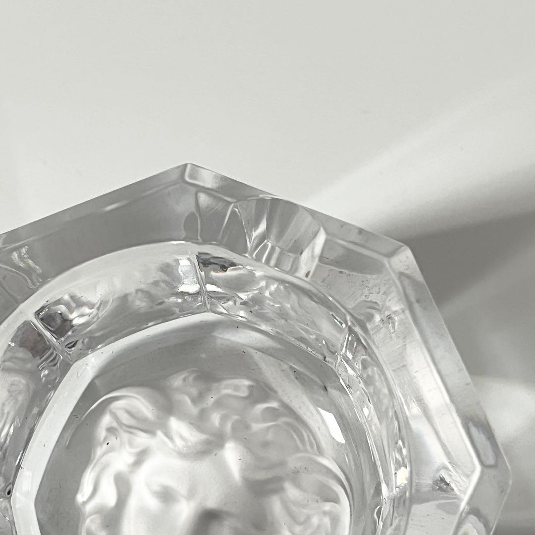 ヴェルサーチ　メデューサ サミエール アッシュトレイ　灰皿　クリア　インテリア