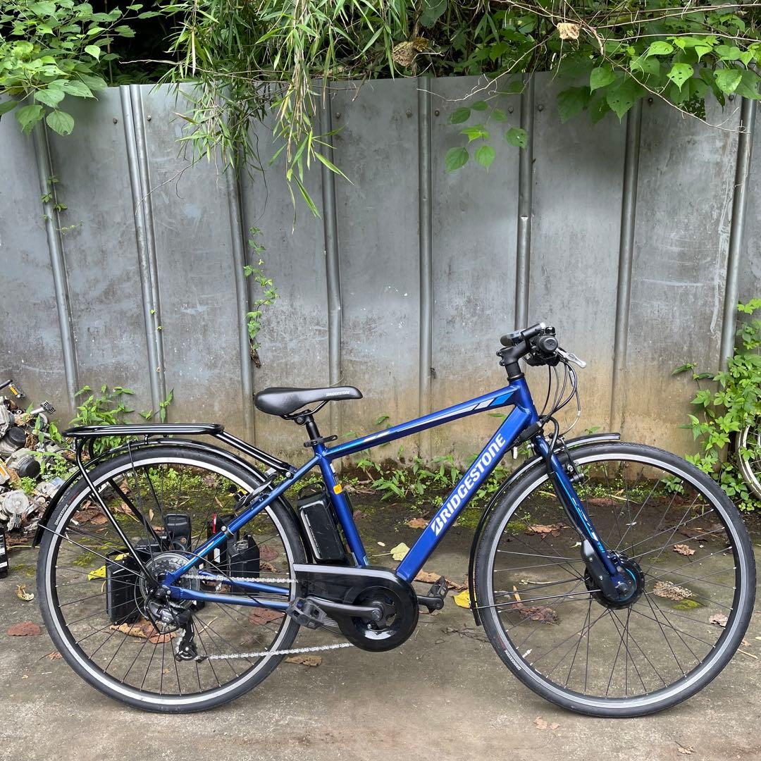 ブリヂストン 電動アシスト自転車 青　b200