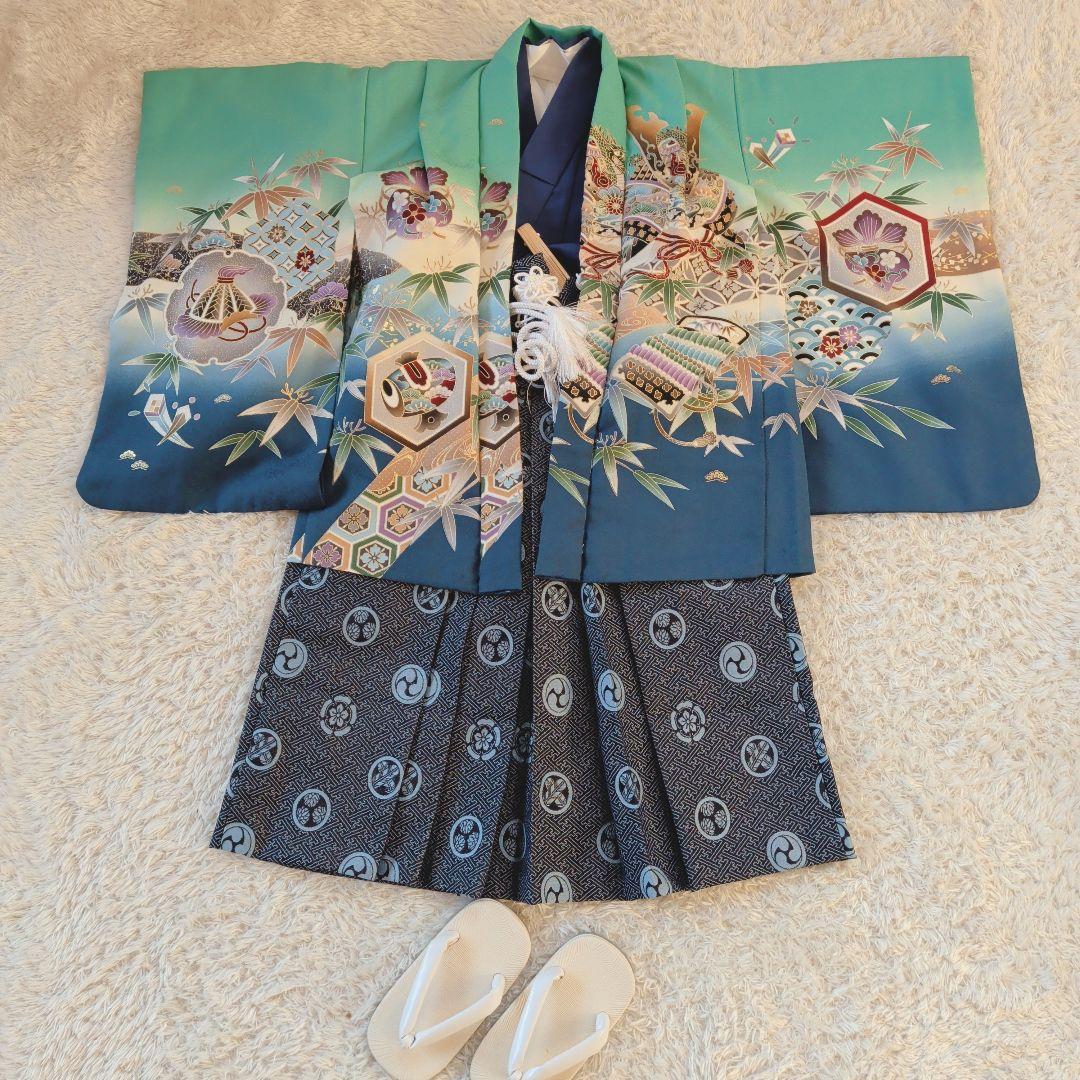 男の子　着物一式　七五三　3歳
