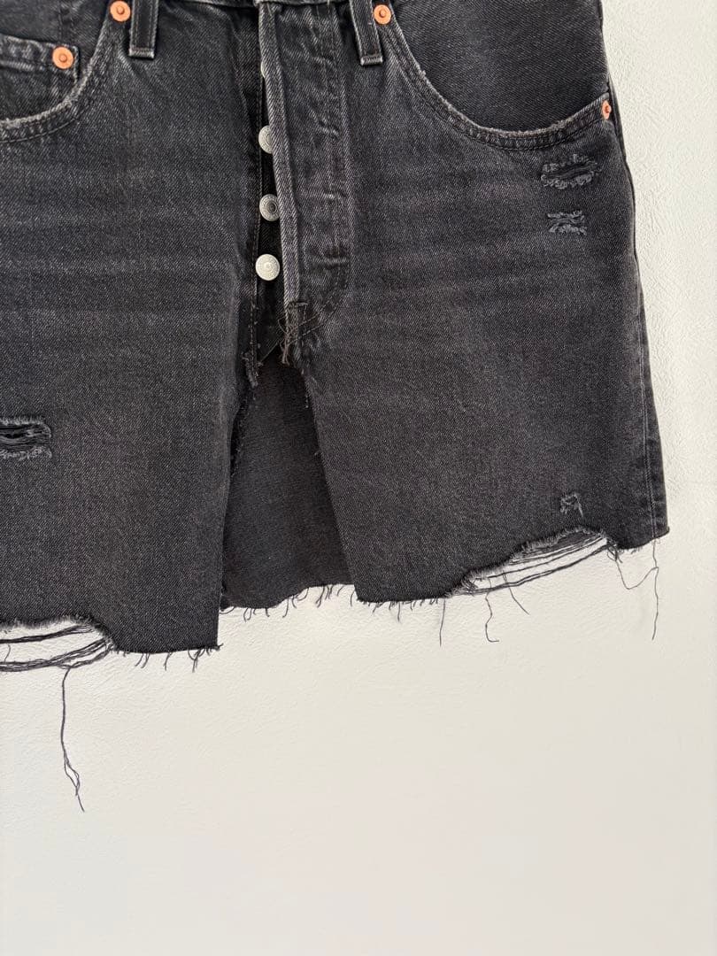Vintage Levi’s denim for layer BLACK