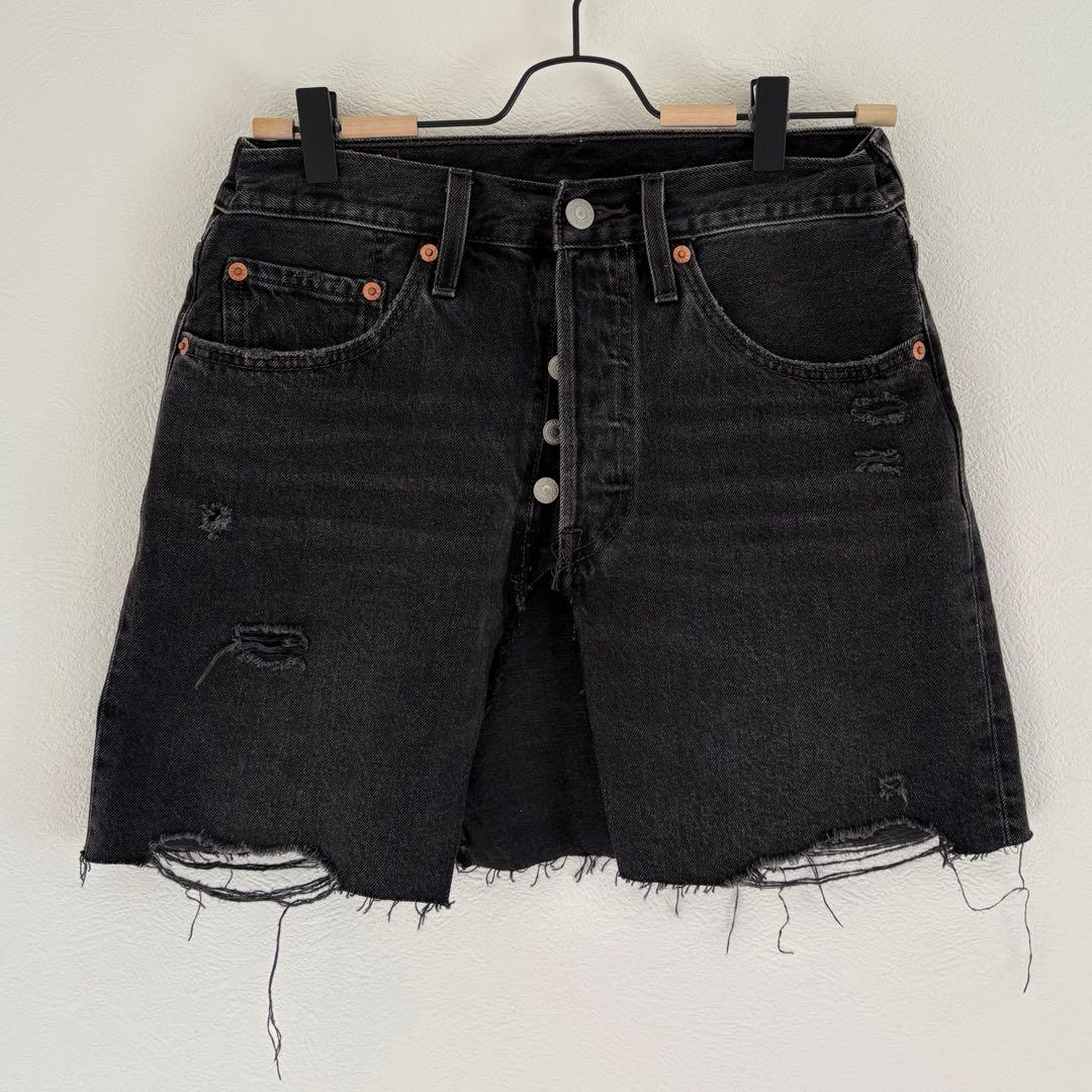 Vintage Levi’s denim for layer BLACK