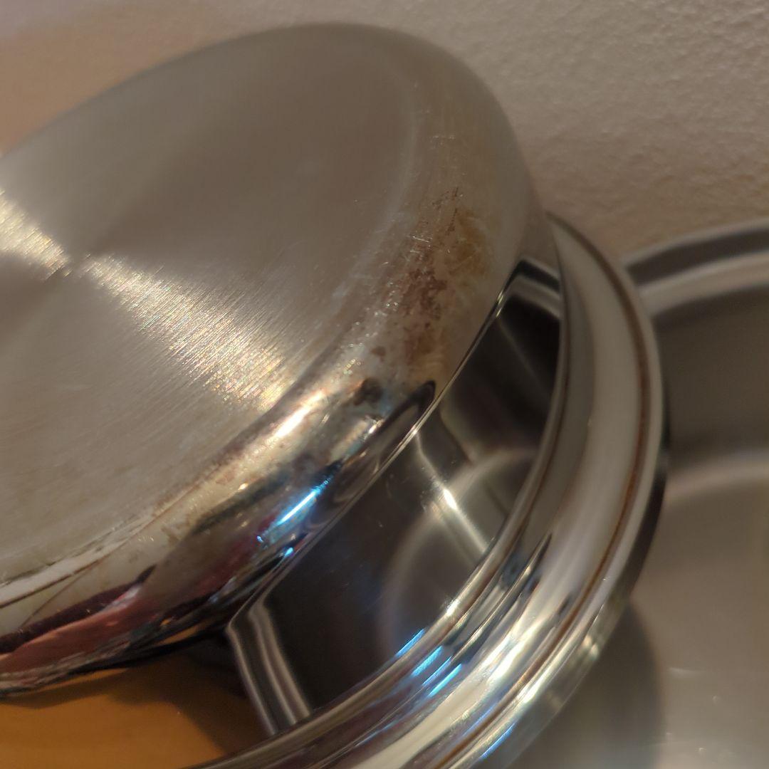 【みおんま】アムウェイ大中小ソースパン　ステンレス片手鍋3個セット