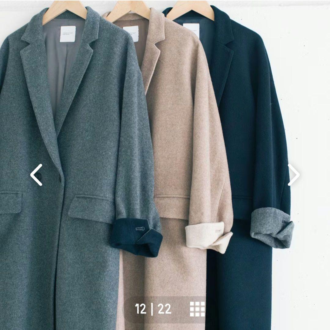 KURASHI&Trips PUBLISHING 3way軽やかチェスターコート