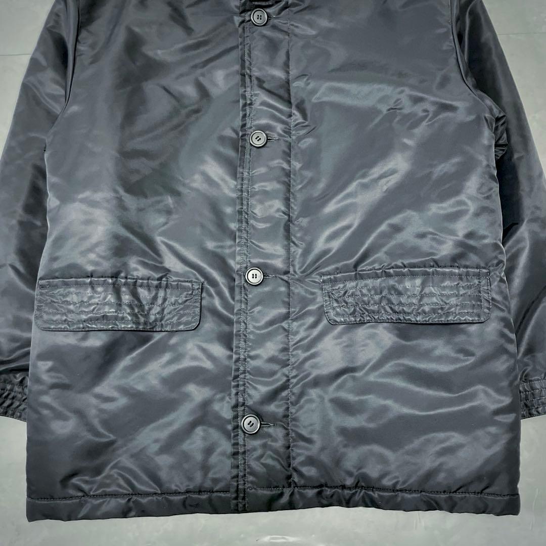 イブサンローラン ブラック イタリア製 サイズ48 XL ショートコート