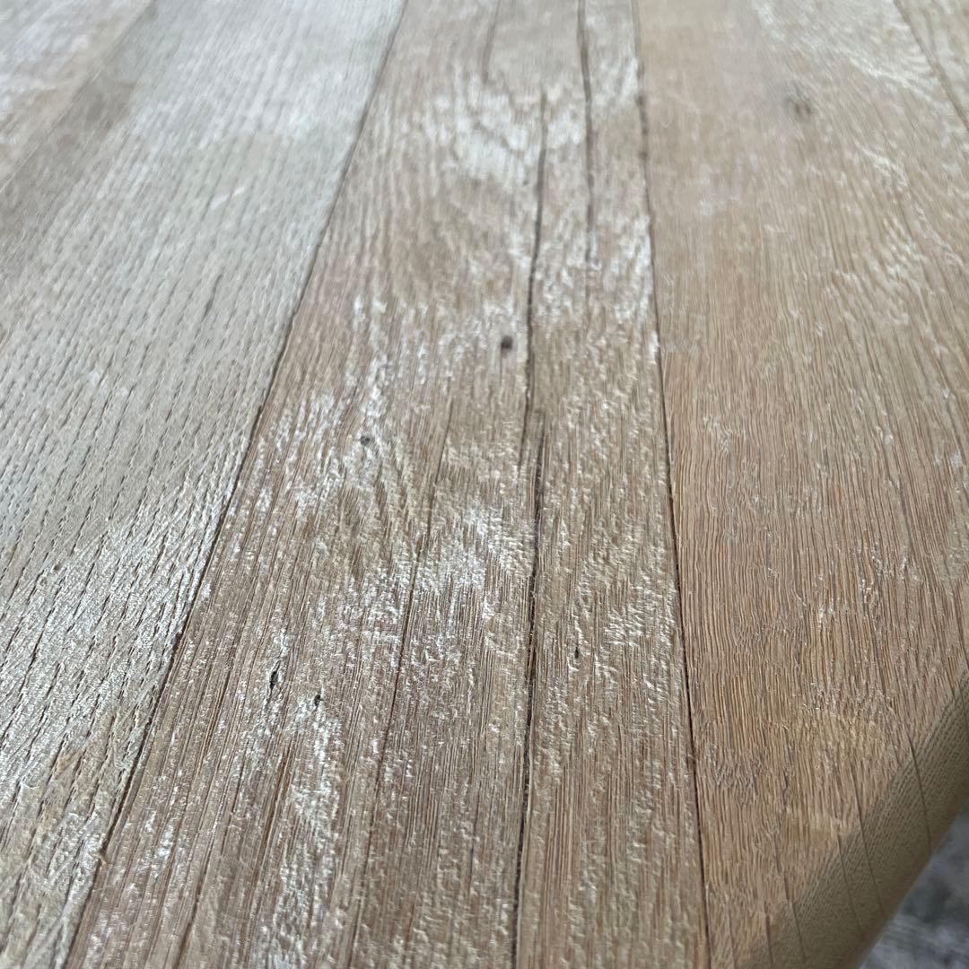 ビンテージ　ラウンドコーヒーテーブル　ラウンドセンターテーブル　剥離