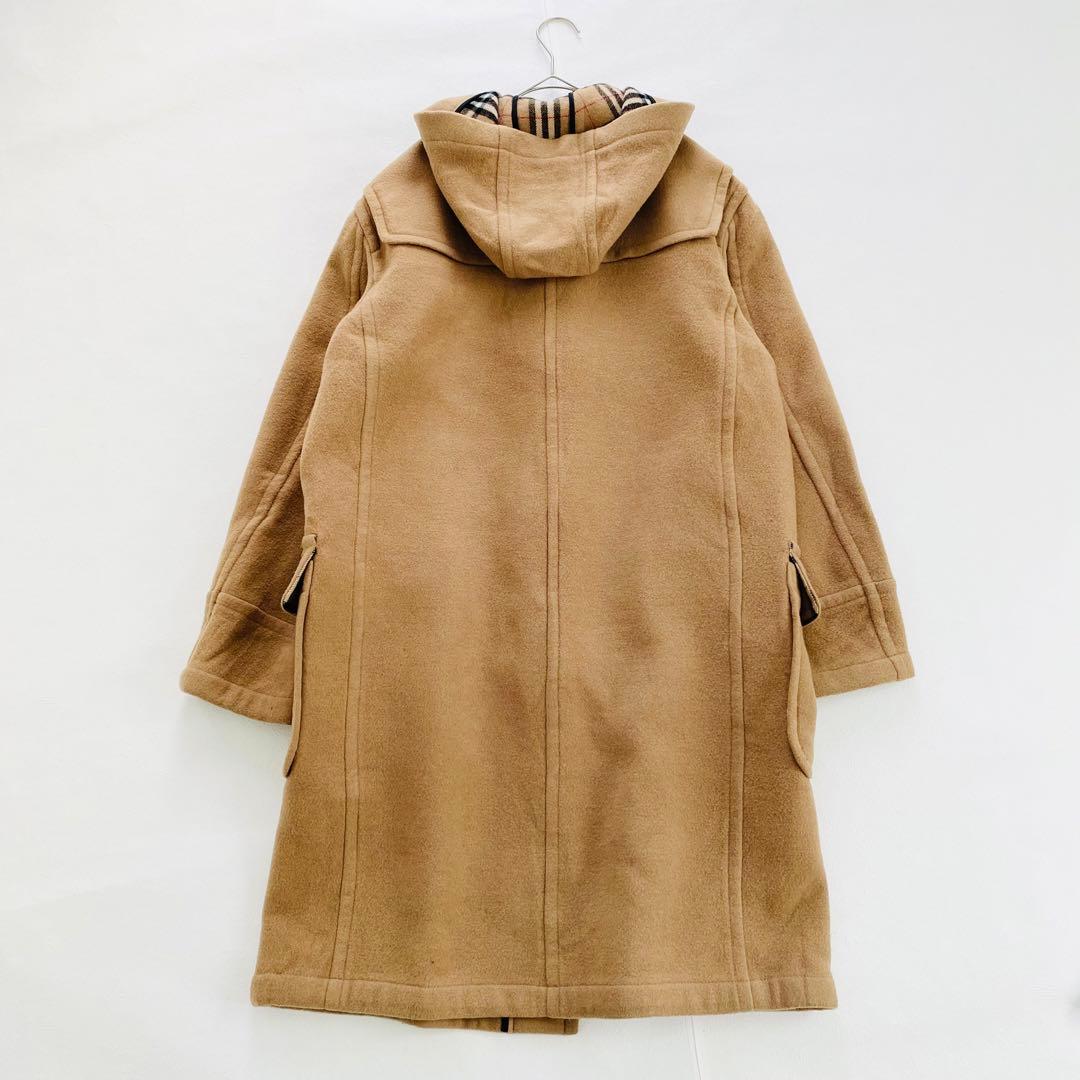 2505A 美品バーバリーロンドン ダッフルコート裏地ノバチェック ロング 40