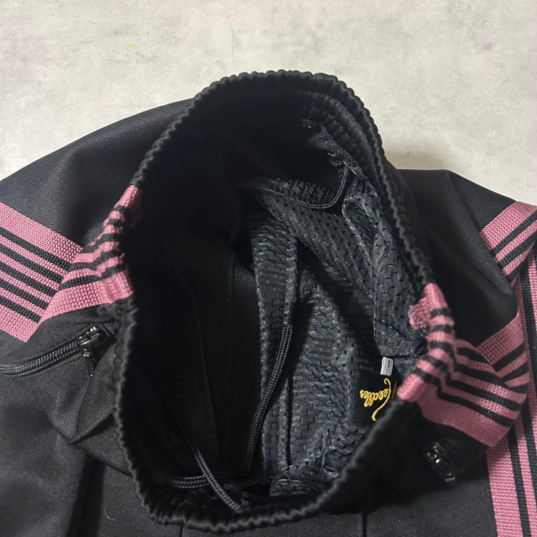 美品✨ニードルス トラックパンツ ジャージ ストレート 22AW 刺繍 黒