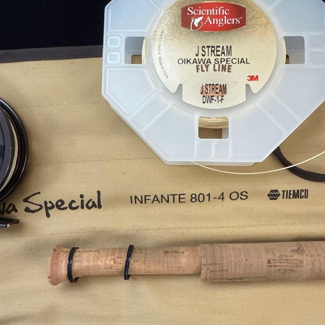 Oikawa Special Infante 801-4 フライロッド　セット