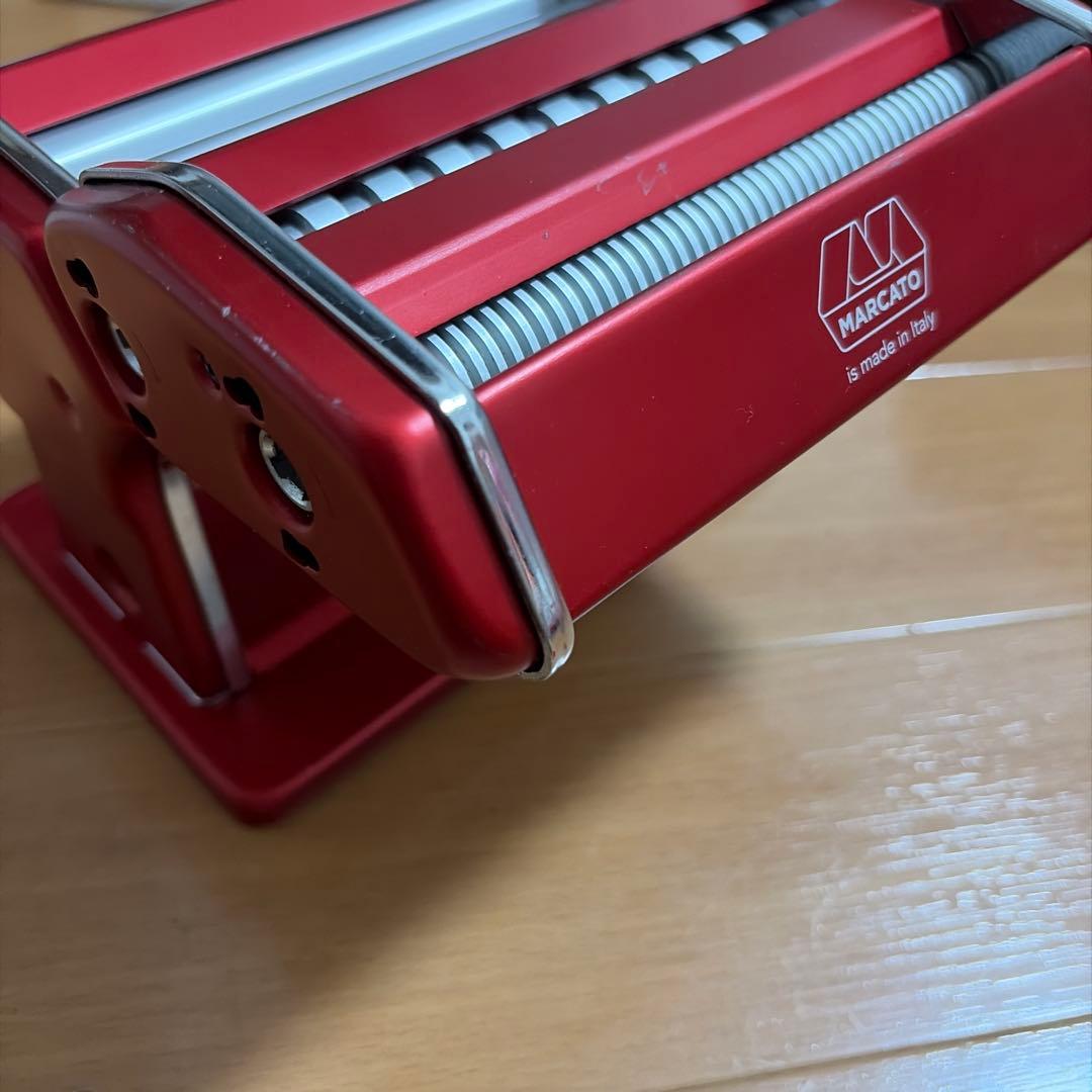 MARCATO Atlas 150 パスタマシン レッド　アトラス　製麺機