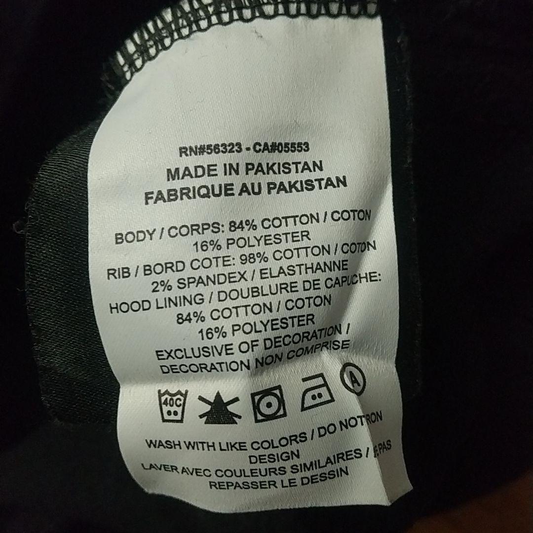 人気☆ナイキ×ノクタ ラバーロゴ センターロゴ パーカー M ブラック