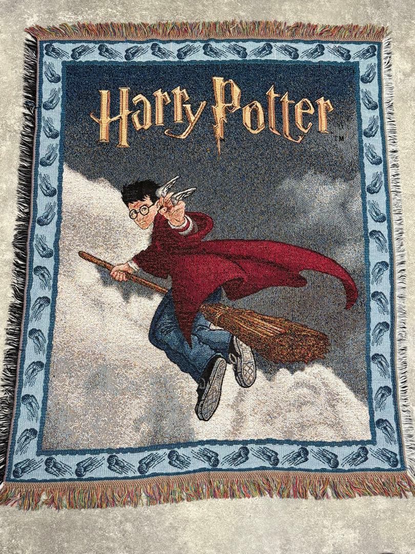 ムービーロゴ入り　ハリー　ハリーポッター　ラグ　ソファーカバー150×120
