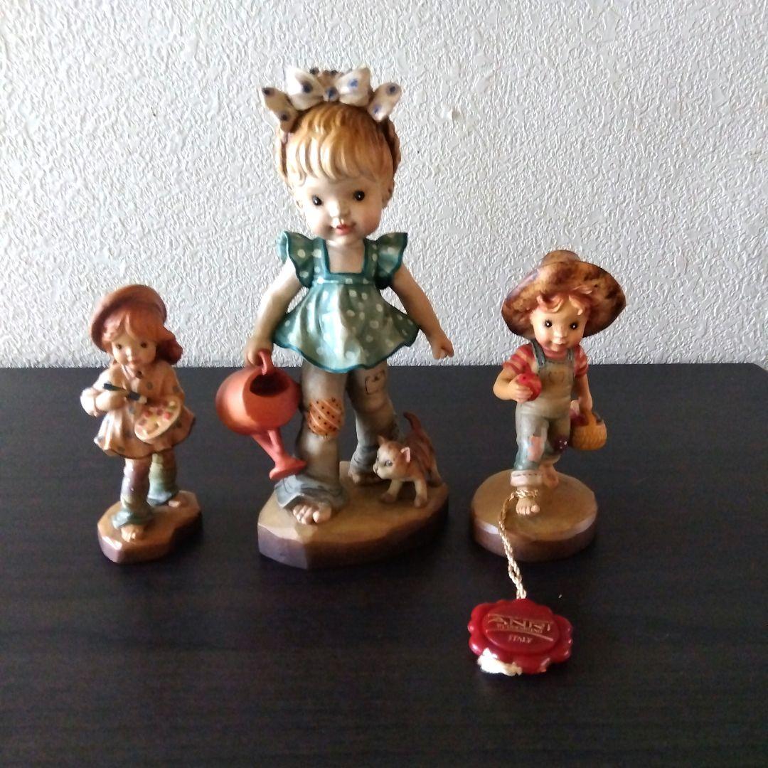 サラケイ　アンリ大小人形3体セット