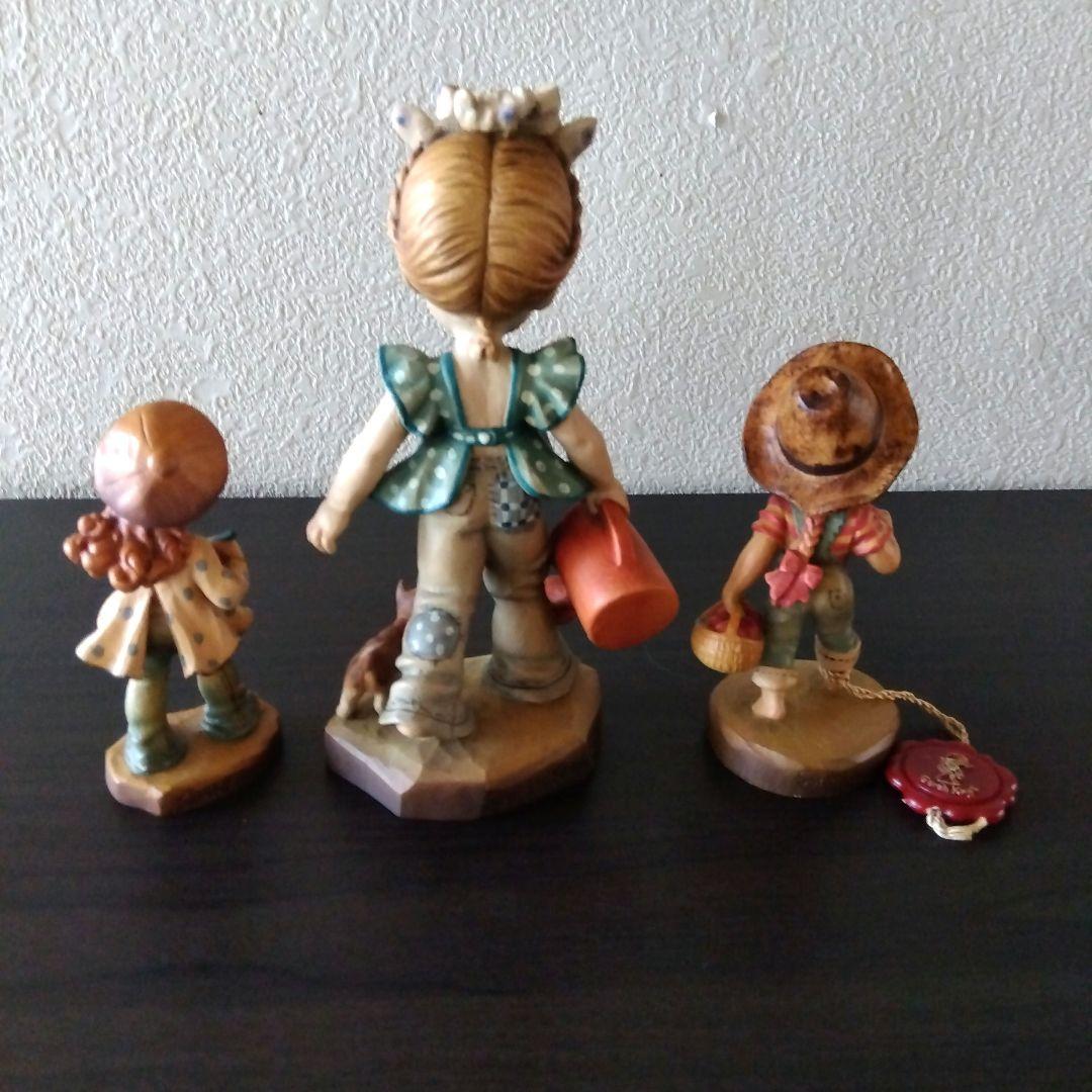 サラケイ　アンリ大小人形3体セット