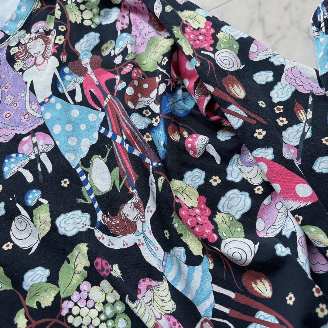 ツモリチサト　スリープ　北欧の秋　ルームウェア　セットアップ　総柄