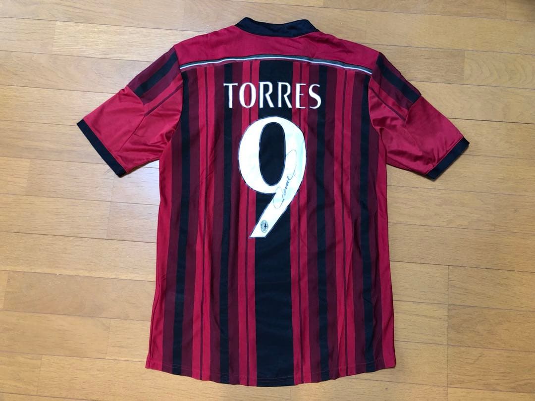 ACミラン　ユニフォーム　フェルナンドトーレスサイン