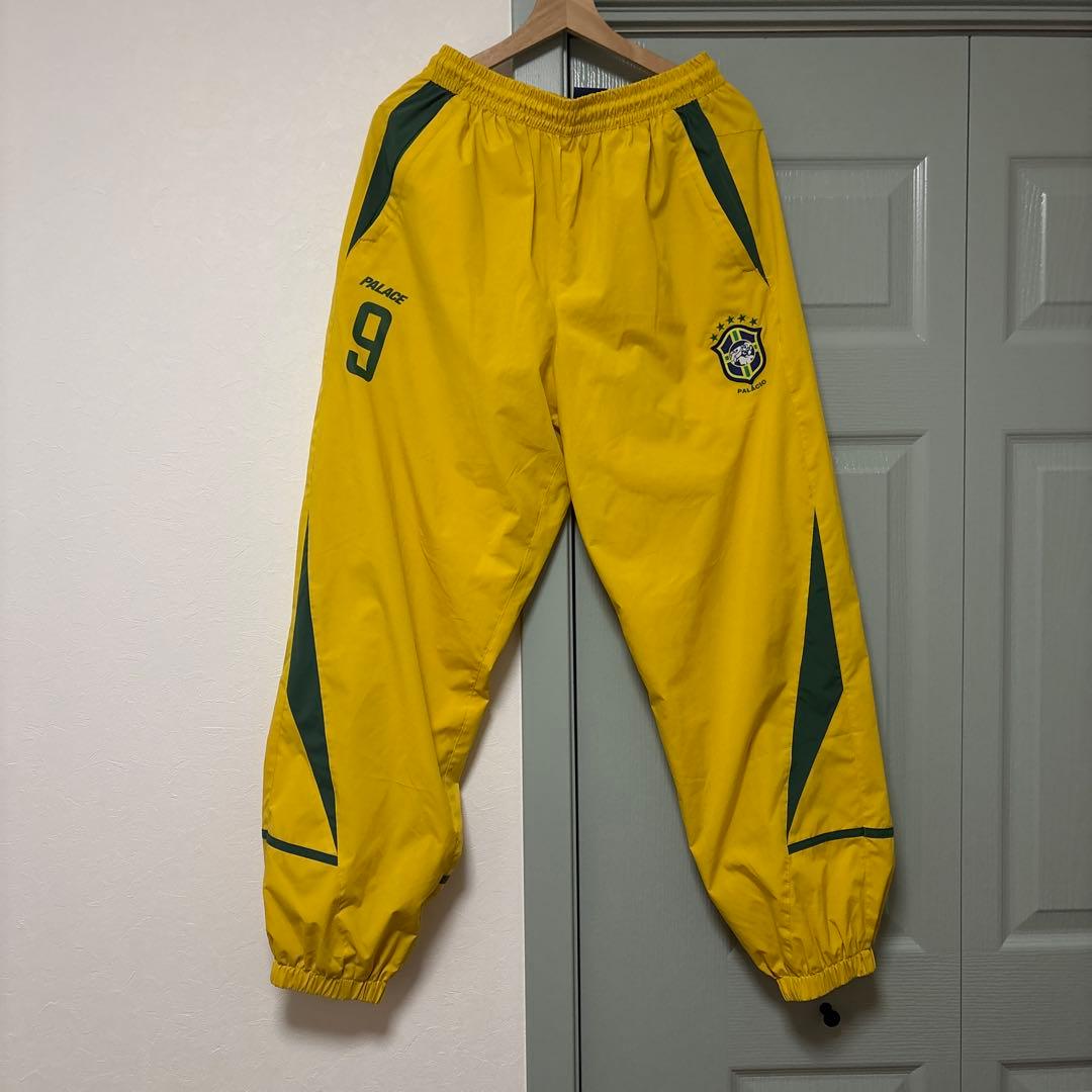 最終価格　PALACE PROTEAMブラジルピステパンツ S イエロー 9