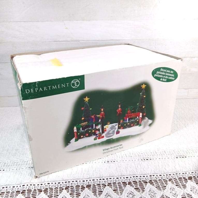 g*a様 DEPARTMENT56 クリスマス イルミネーション ジオラマ ヴィ