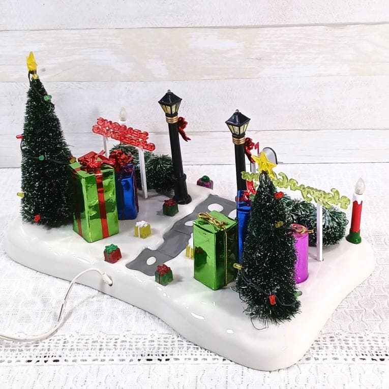 g*a様 DEPARTMENT56 クリスマス イルミネーション ジオラマ ヴィ
