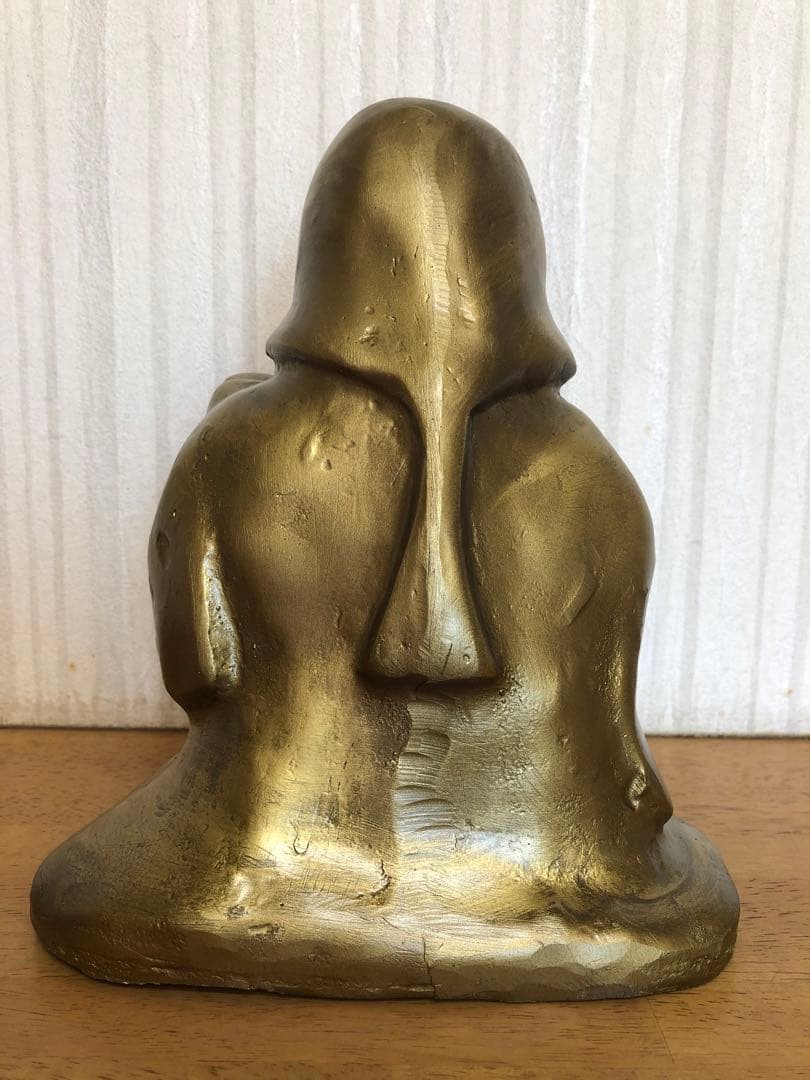 【未使用品】招きお多福さん　開運置物