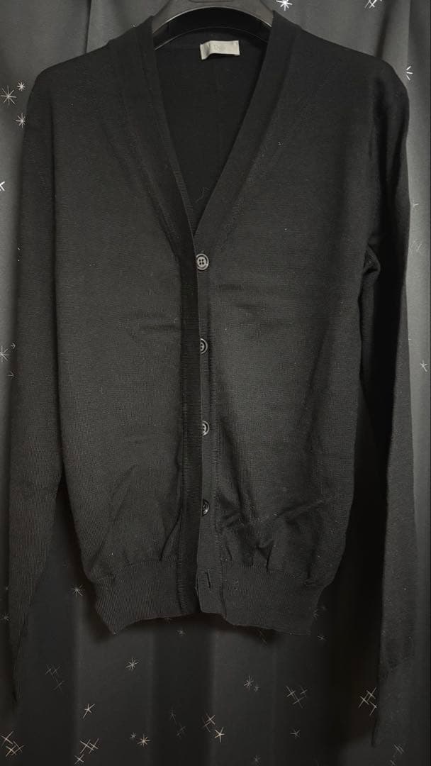 dior homme by KVA Vネックカーディガン　SIZE:XXS