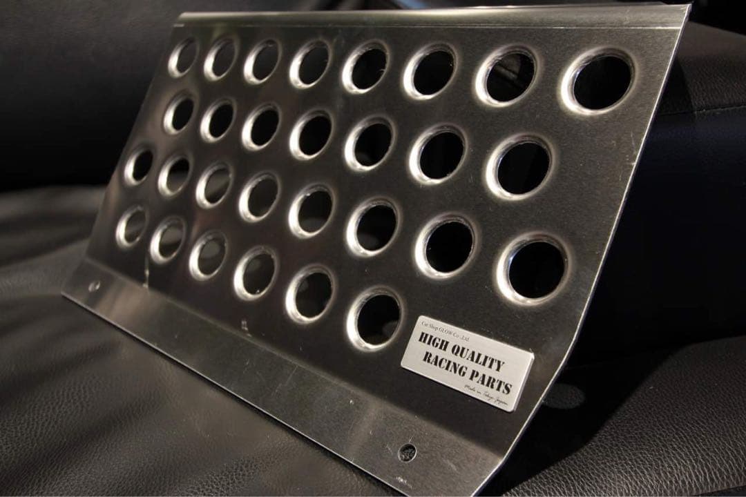 RX-7 FD3S用 カーショップグロウ オリジナル助手席アルミフットプレート