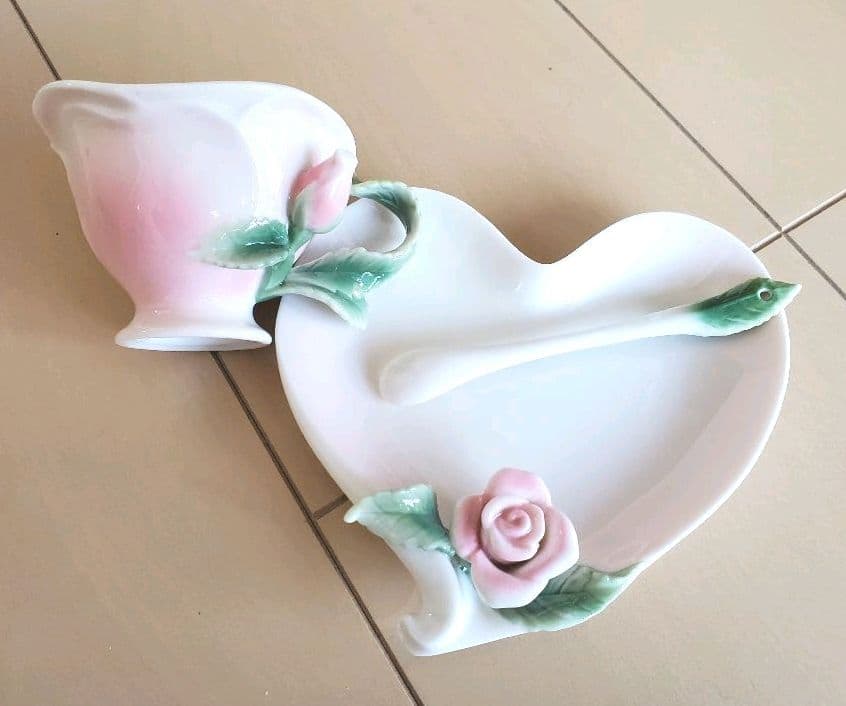 マイセン　華麗なる花コレクション　ティーセット
