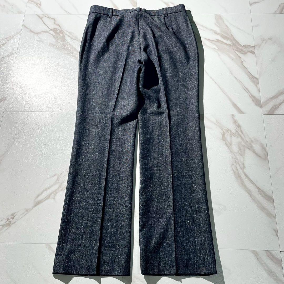 マックスマーラ　セットアップ　ネイビー　デニム　赤タグ　レディース　フォーマル