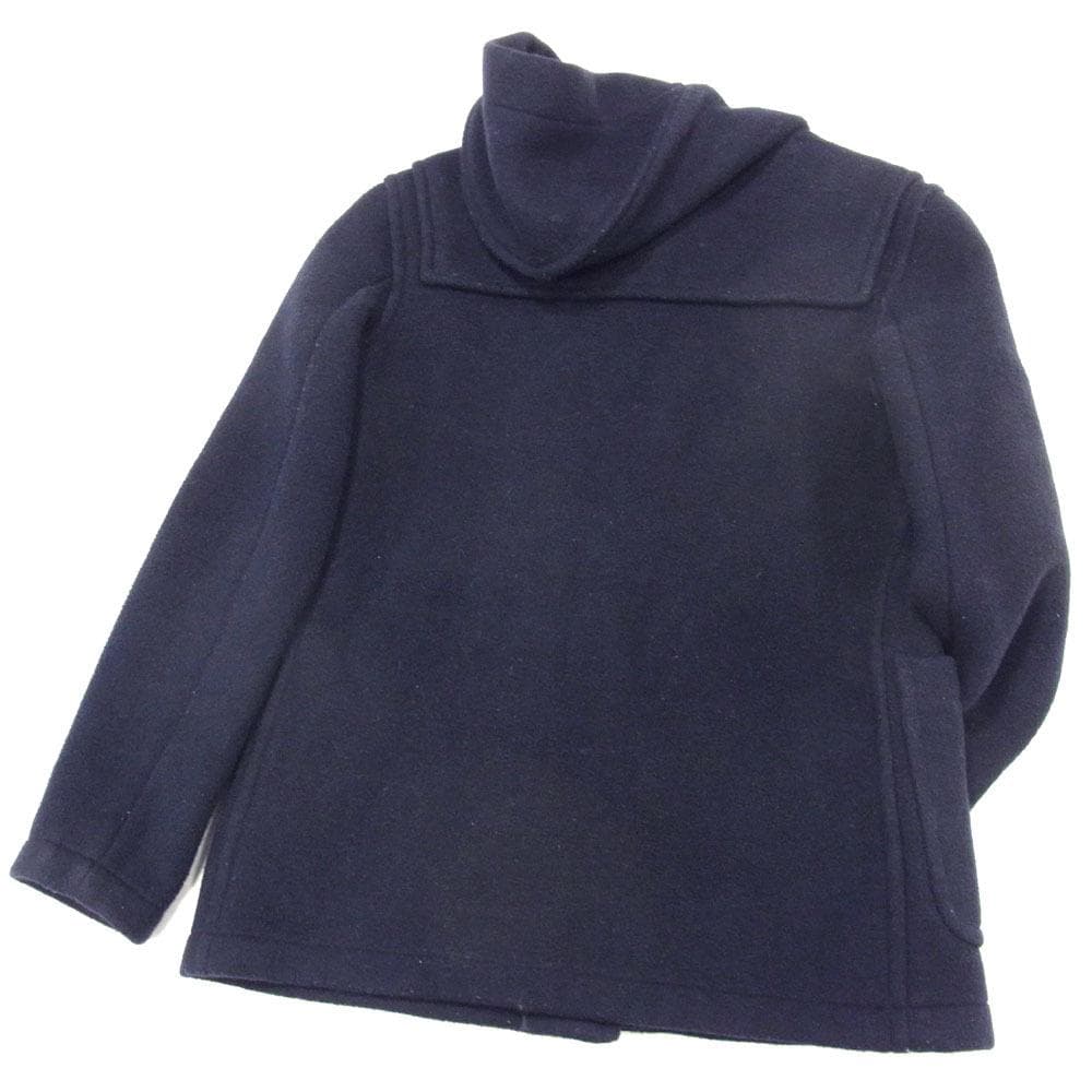 ✈美品　ロンドン トラディション　ウール　ダッフルコート　34　M　濃紺　コラボ
